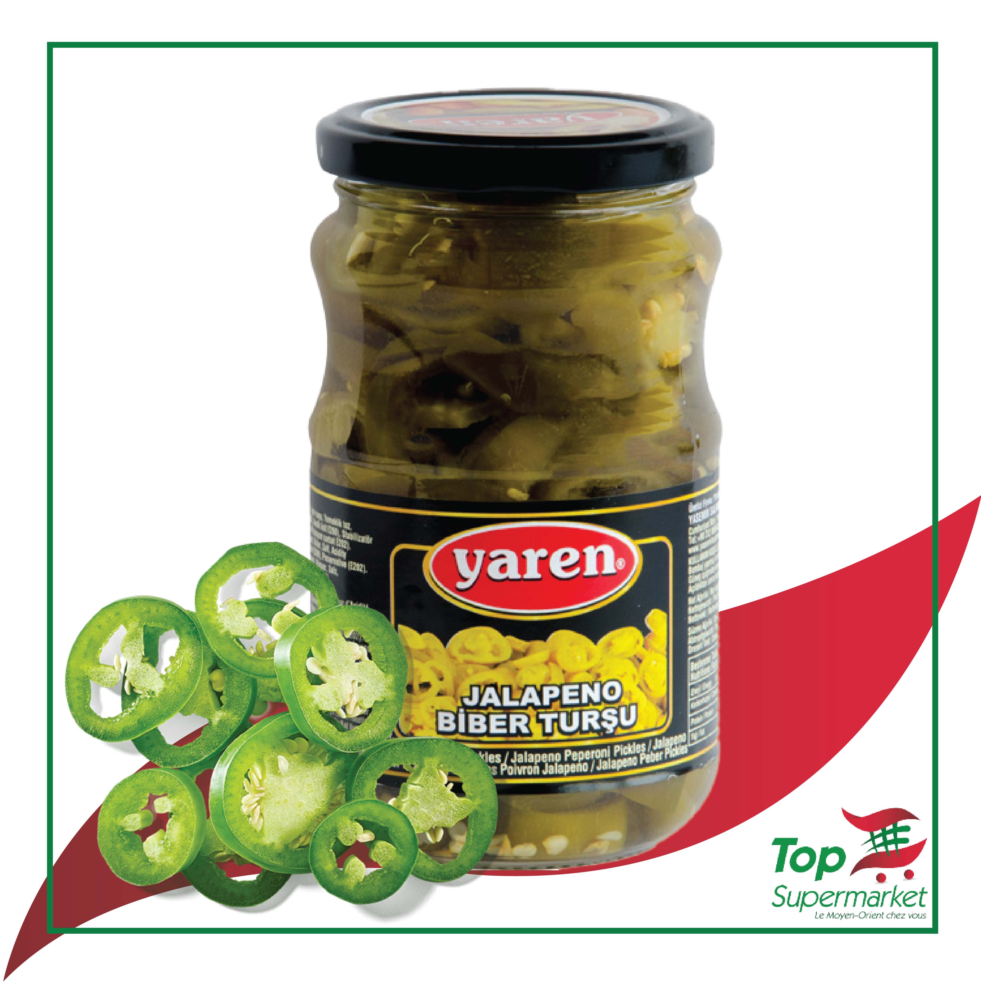 Yaren piments Jalapeno 370CC